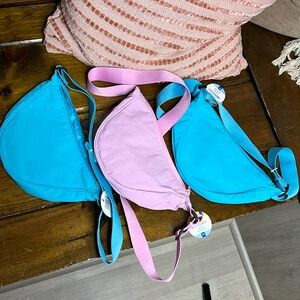 NWT Set of 3 Belt Bags-‎  Pink & Blue